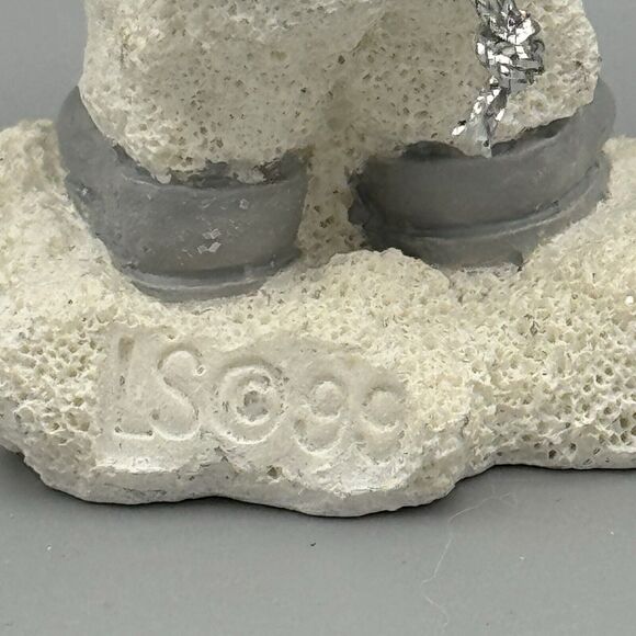 Vtg Encore Group Sleddin Snowman Christmas Ornament 1999 Seaonal Snow Buddies - Picture 4 of 8